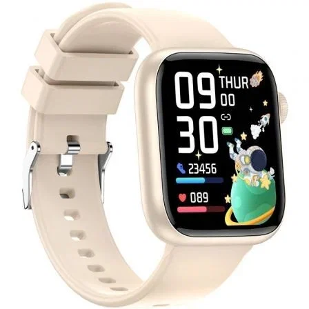 Forever Igo Watch 3 JW-500 Smartwatch Notificaciones Frecuencia Cardíaca Cardíaca Marfiln